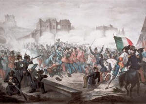 Attacco del 30 aprile(Museo Centrale del Risorgimento, Roma)